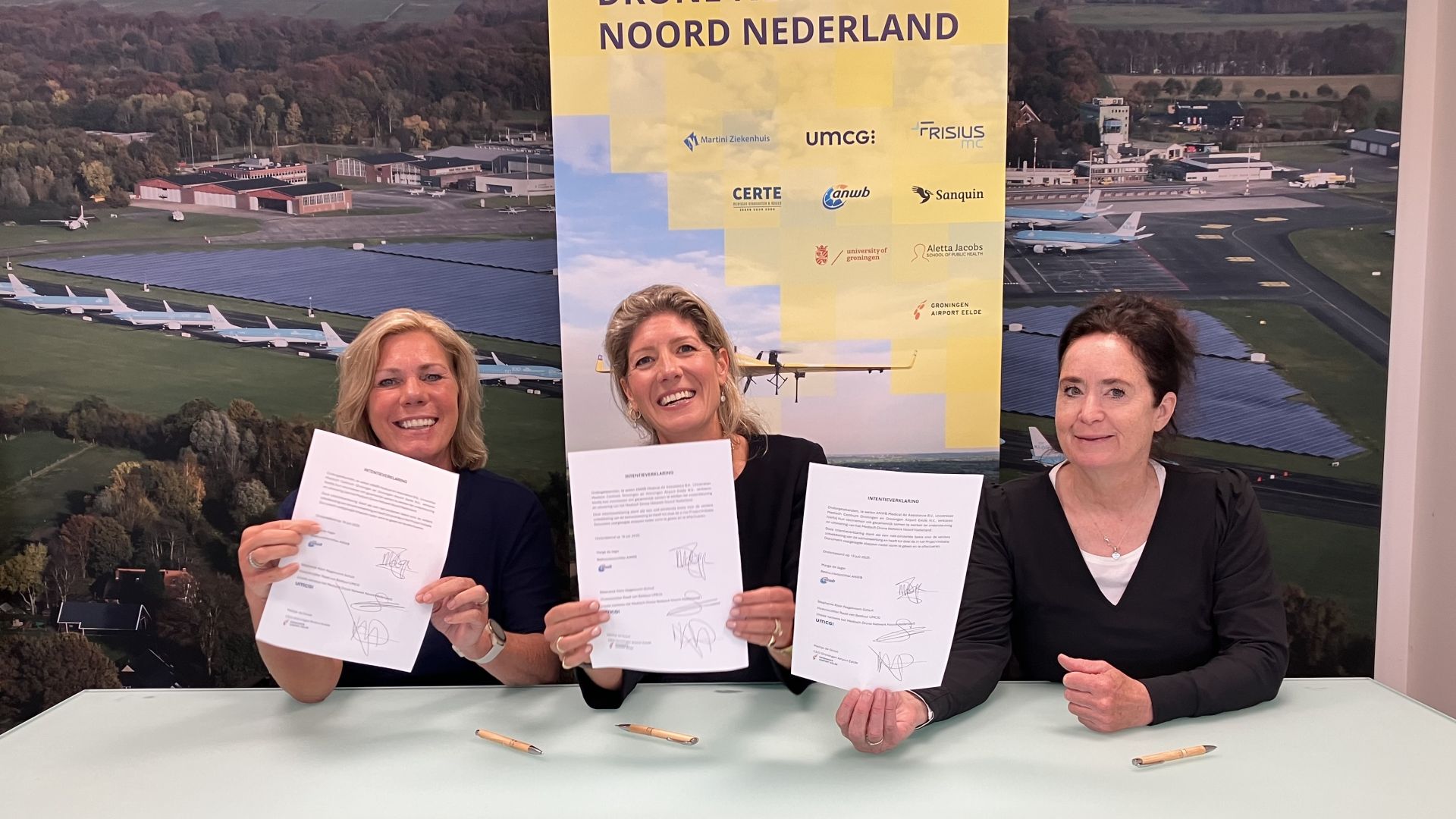 ondertekening van contract